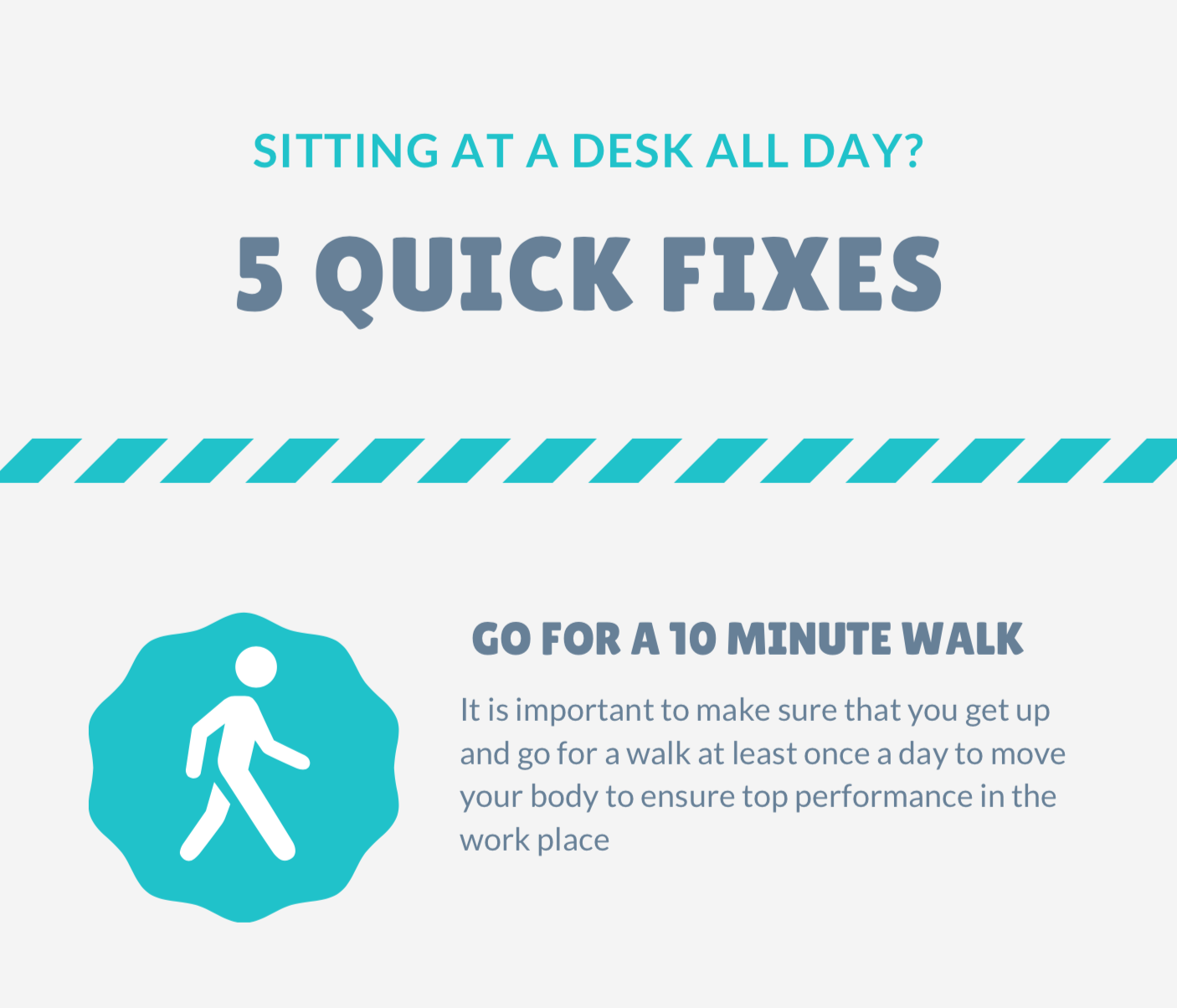 5 Quick Fixes For Sitting At A Desk All Day VITAY